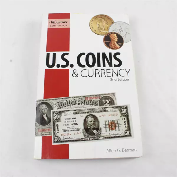 Warman's Companion U.S. Coins & Currency Guide by Allen G. Berman Paperback 2009