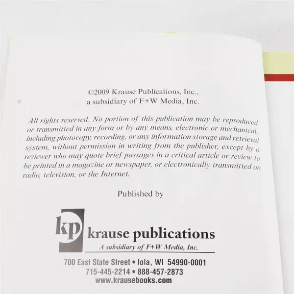 Warman's Companion U.S. Coins & Currency Guide by Allen G. Berman Paperback 2009