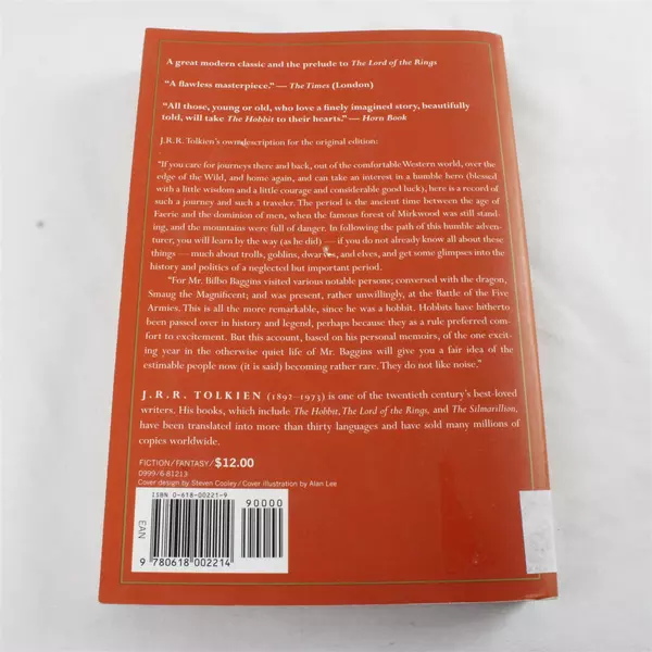 The Hobbit or There and Back Again by J.R.R. Tolkien Paperback 1999