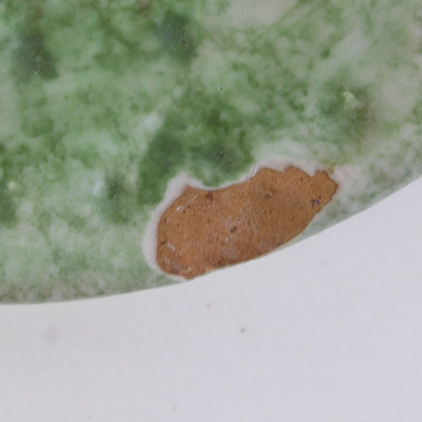 Italics ARS Italy Vintage Woman and Chicken Spoon Rest Hand Painted 8.5"