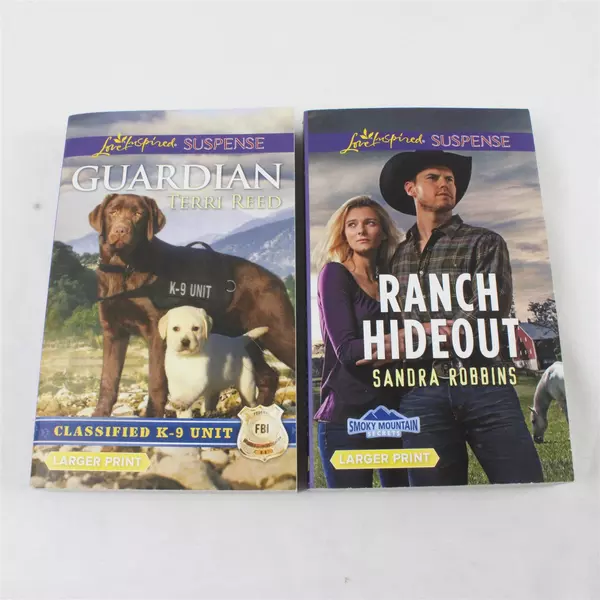Lot of 2 Harlequin Romance Paperbacks Ranch Hideout & Guardian