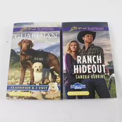 Lot of 2 Harlequin Romance Paperbacks Ranch Hideout & Guardian