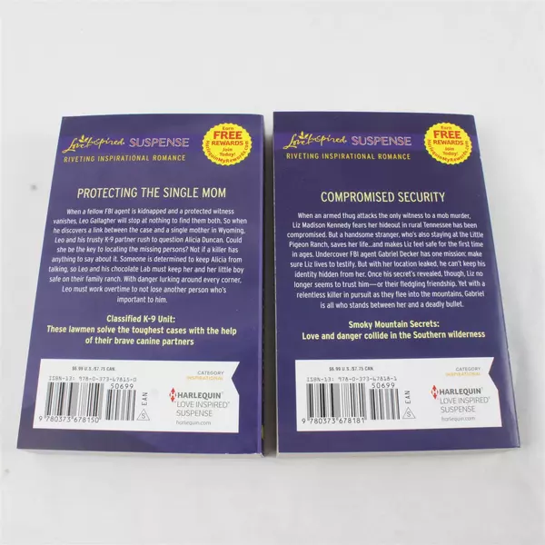 Lot of 2 Harlequin Romance Paperbacks Ranch Hideout & Guardian