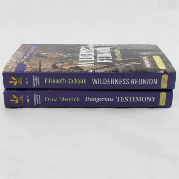 Lot of 2 Harlequin Romance Paperbacks Dangerous Testimony & Wilderness Reunion