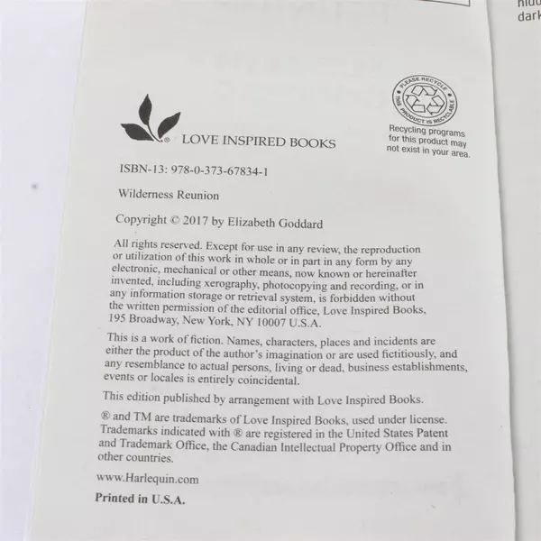 Lot of 2 Harlequin Romance Paperbacks Dangerous Testimony & Wilderness Reunion