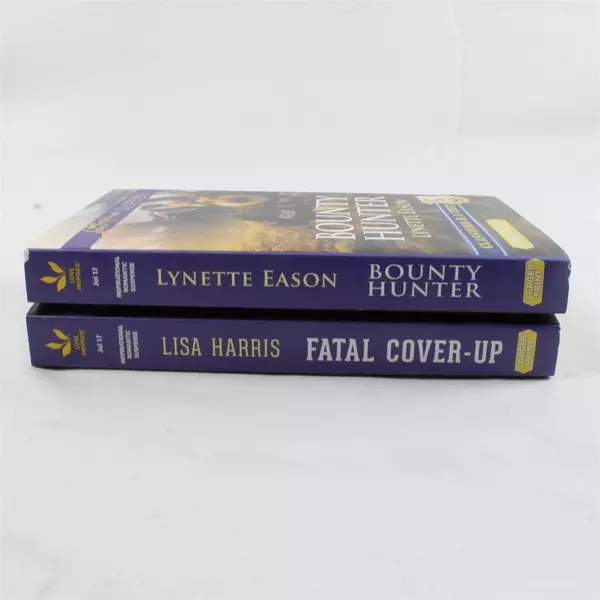 Lot of 2 Harlequin Romance Paperbacks Bounty Hunter & Fatal Cover Up 