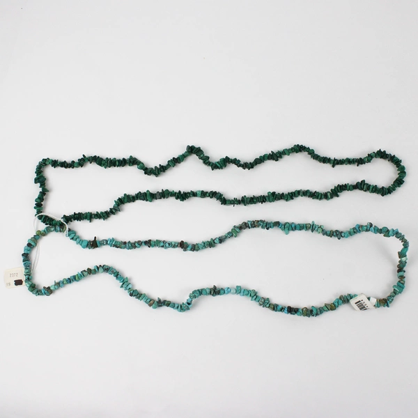 Lot of 4 Stringed Beads Purple, Blue, and Shades of Green