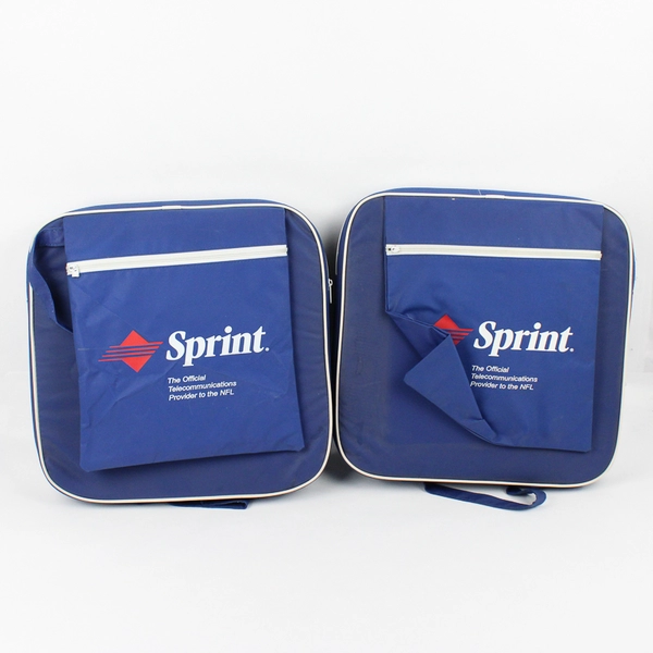 Lot Of 2 NFL Super Bowl 32 (1998) Stadium Seat Cushion San Diego 15" x 15"