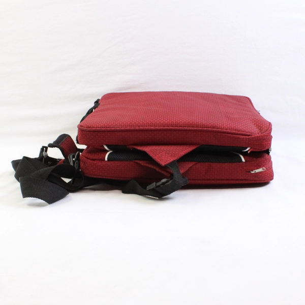 Unbranded Portable Stadium Seat Cushion Bleacher W/ Backrest Red Model CF-430SB