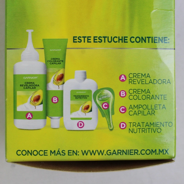3x Garnier Nutrisse 41 Iced Coffee Dark Nude Brown Ash Permanent Hair Color