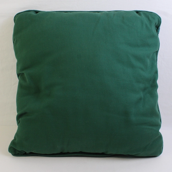 Tapestry-Style Christmas Snowman Decorative Throw Pillow 15" x 15"