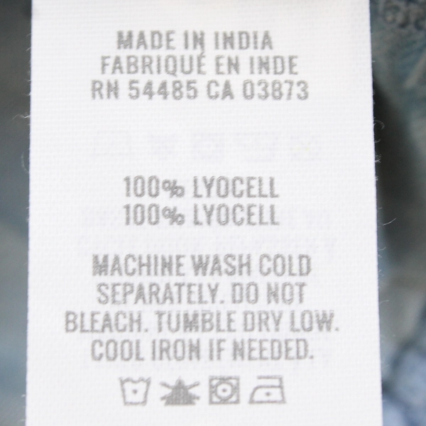 Aerie Light Blue Cropped Spaghetti Strap Tank Top Women's Size XL