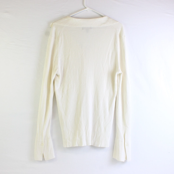 NWT Banana Republic Cream Long-Sleeve Cardigan Women's Size XL