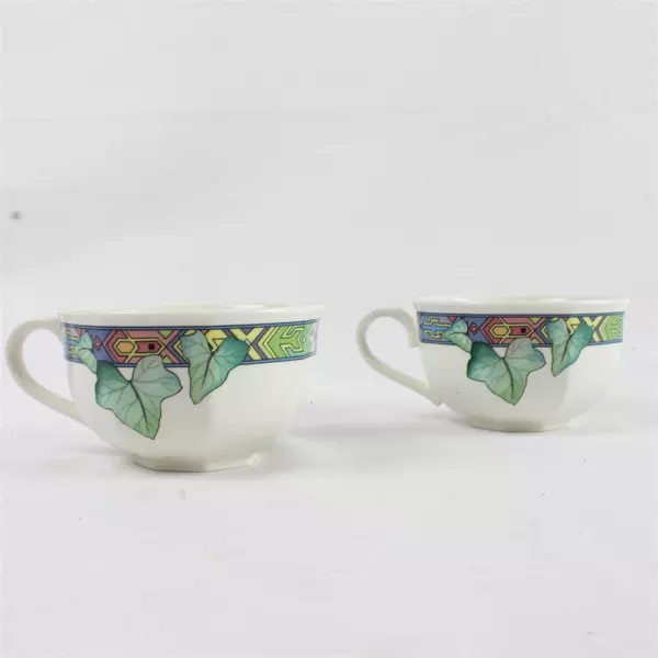 Lot of 2 Villeroy & Boch Pasadena Breakfast Cups
