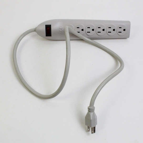 Ace 6-Outlet Power Strip Model 33543 125VAC
