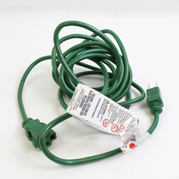 Utilitech Green Single-Outlet Outdoor Use Extension Cord 15ft