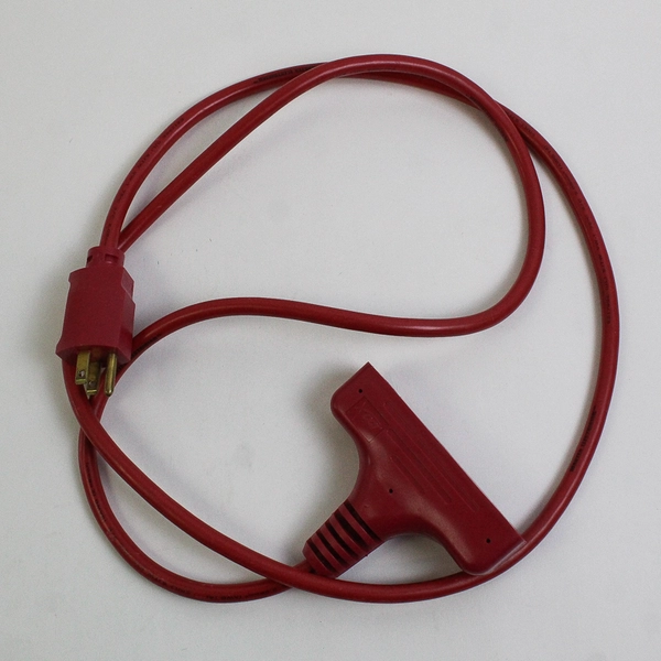 Master Electrician Red 3-Outlet 3-Prong Extension Cord 6 ft
