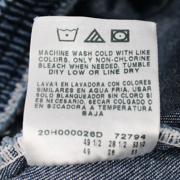 Chic Women's 22W Petite Pull On Elastic Waist Blue Denim Jeans