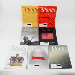 Lot of 7 The Atlantic Magazines 2019 Jan/Feb April May July Aug Sept Oct
