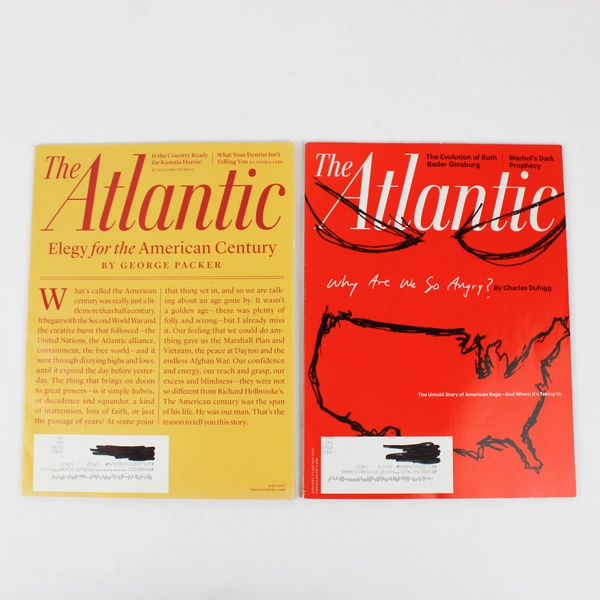 Lot of 7 The Atlantic Magazines 2019 Jan/Feb April May July Aug Sept Oct
