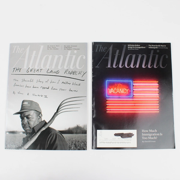 Lot of 7 The Atlantic Magazines 2019 Jan/Feb April May July Aug Sept Oct