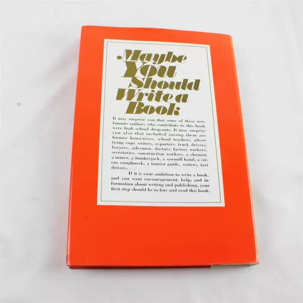 Maybe You Should Write a Book by Ralph Daigh with Isaac Asimov & Louis L'Amour