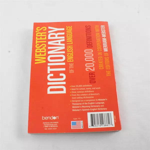 Webster's Dictionary of the English Language Paperback Compact Edition