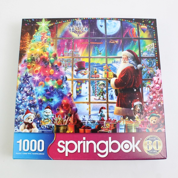 Springbok 1000 pc Puzzle 34-11193 Christmas Magic 24" x 30" 2024 Complete