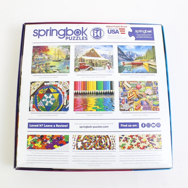 Springbok 1000 pc Puzzle 34-11193 Christmas Magic 24" x 30" 2024 Complete