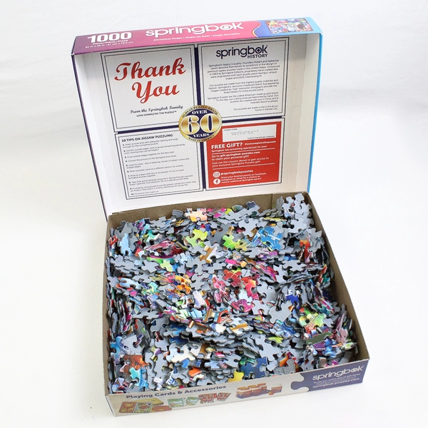 Springbok 1000 pc Puzzle 34-11193 Christmas Magic 24" x 30" 2024 Complete