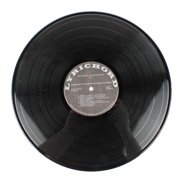 Folk Music Of Afghanistan Vol 1 Lyrichord LLST 7230 Vinyl Record