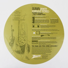 Vintage Zenith Console Stereo Record Player Promotional Paper Insert