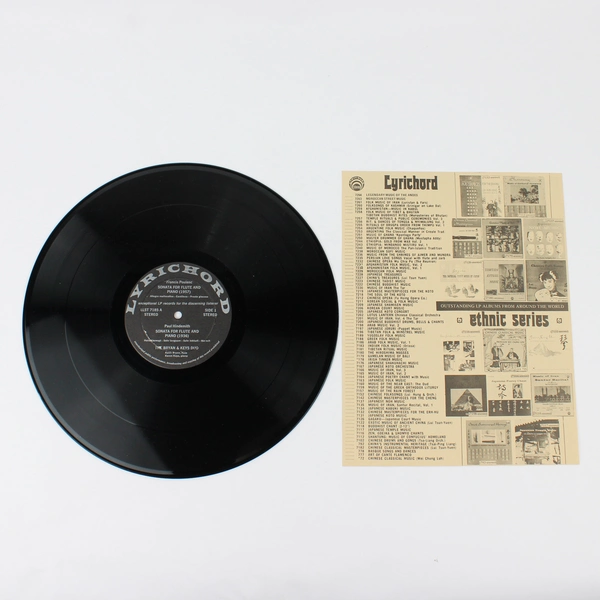 Bryan & Keys Duo 20th Century Sonatas For Flute & Piano LL 185 Vinyl LP 