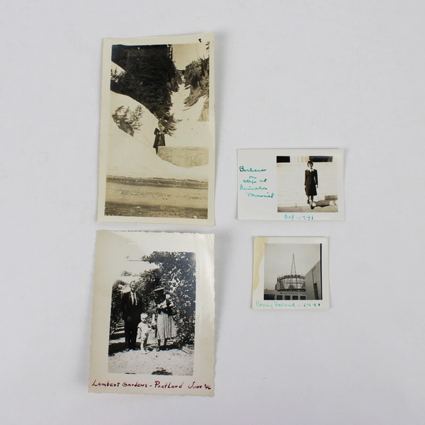 Lot Of 8 Vintage Family Travel Snapshot Photo PNW Oregon Washington Idaho