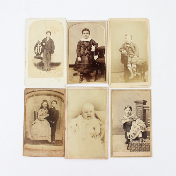 Lot Of 24 Carte de Visite CDV Photos Mystic River Connecticut New England