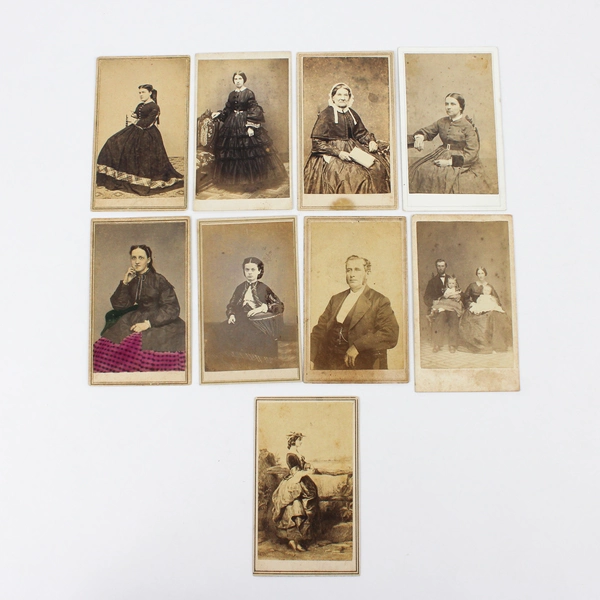 Lot Of 24 Carte de Visite CDV Photos Mystic River Connecticut New England