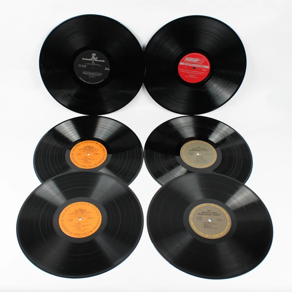 Lot of 6 Classical Vinyl Records LP 12" Strauss Beethoven Debussy Bach 