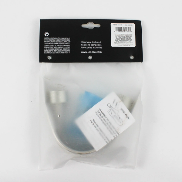 Umbra Cappa Window Drapery Curtain Hold Back Silver/Nickel (Set Of 2)