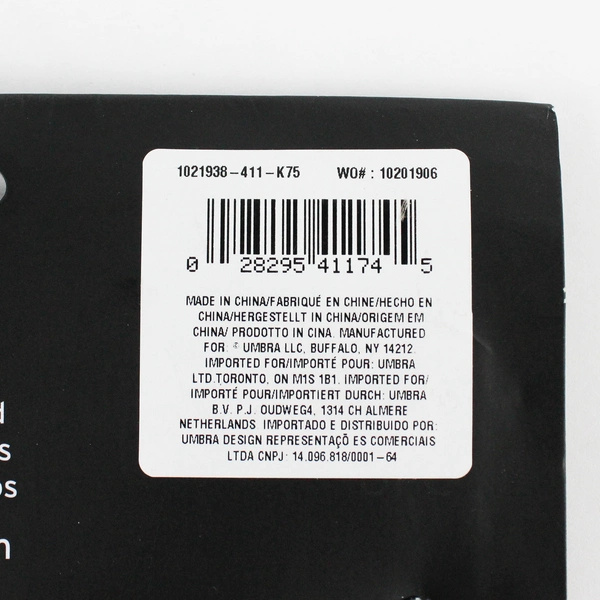 Umbra Cappa Window Drapery Curtain Hold Back Silver/Nickel (Set Of 2)