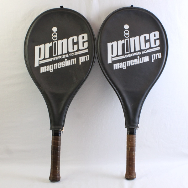 Lot of 2 Prince Series 110 Magnesium Pro 4 3/8 1984 w/ Original Zipped Covers