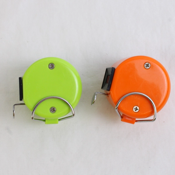 Lot Of 2 Unbranded Hand Held Tally Counters Green & Orange