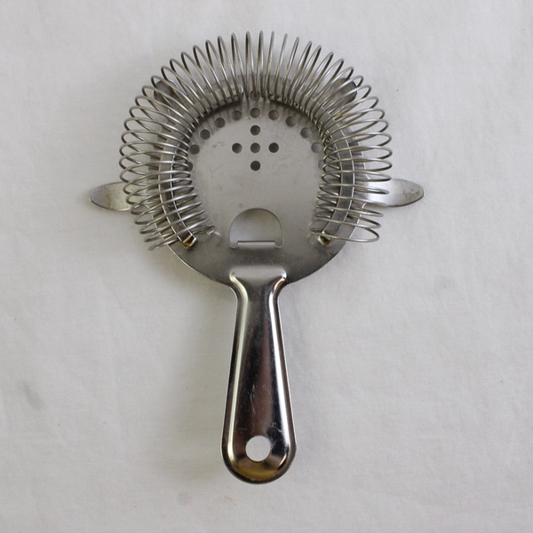 Bi-Cor Cocktail Ice/Martini Strainer Stainless Steel 4 Prong