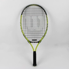 Wilson Tennis Racket Lime Green 3-5/8" L000 Power Bridge with Zippered Case