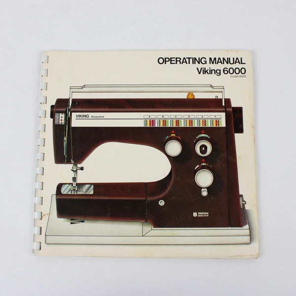 Vintage Viking 6000 Operating Manual Model 6440 FLAWED