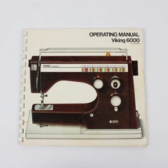 Vintage Viking 6000 Operating Manual Model 6440 FLAWED