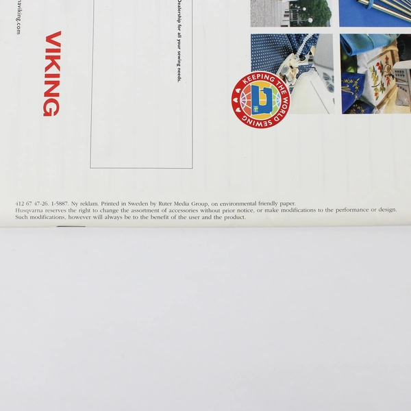 Husqvarna Viking Accessory User's Guide Booklet