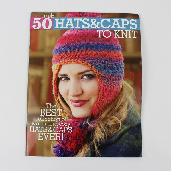 Knit Simple 50 Hats & Caps To Knit Pattern Booklet