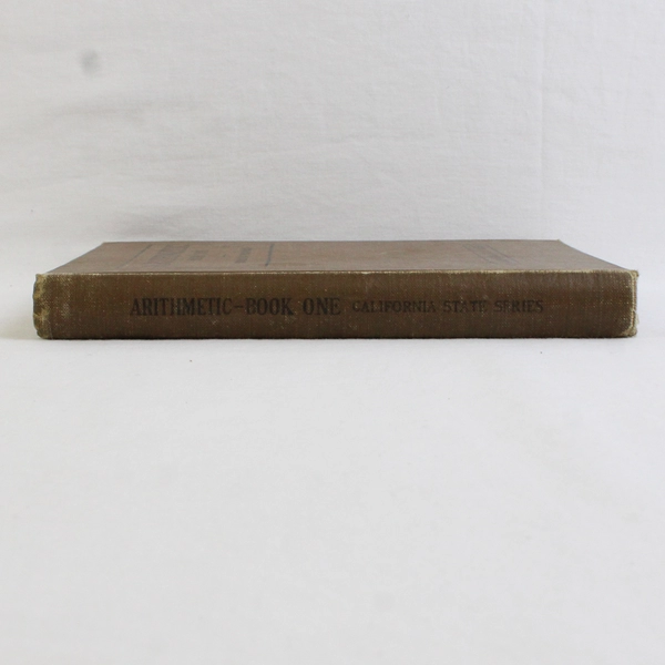 Vintage Book Arithmetic Book One by Edward Lee Thorndike 1930 Hardcover