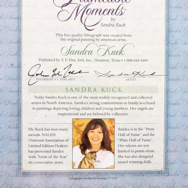 Sandra Kuck Patience 11x14 Lithograph Print New Sealed w/ COA VF Fine Arts