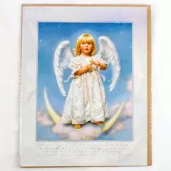 Frameable Sandra Kuck Lithograph Print Twinkle Angel of God 11x14 COA VF Arts